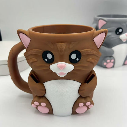 Cat Icy Products Cup Holder Ice Cream Container